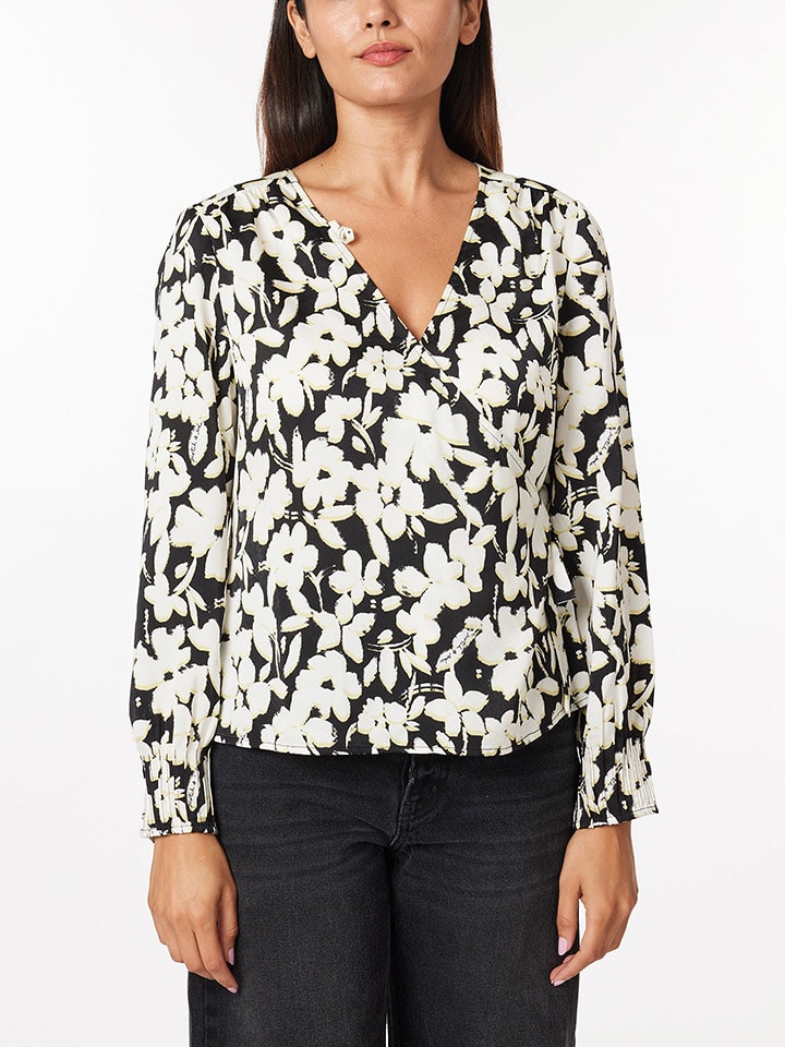Scotch & Soda Bluse in Schwarz/ Weiß günstig kaufen