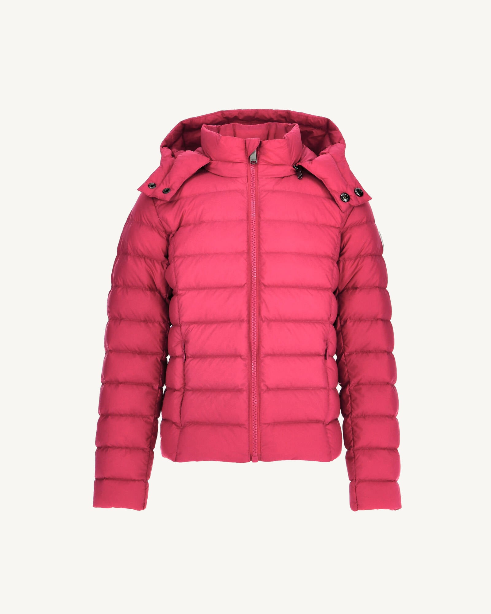 Doudoune à capuche enfant Grand Froid Rose cerise Opale 2.0