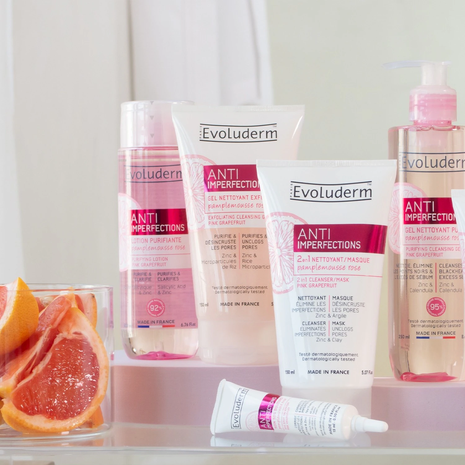 Evoluderm 2-in-1 Reinigungsgel/Maske
