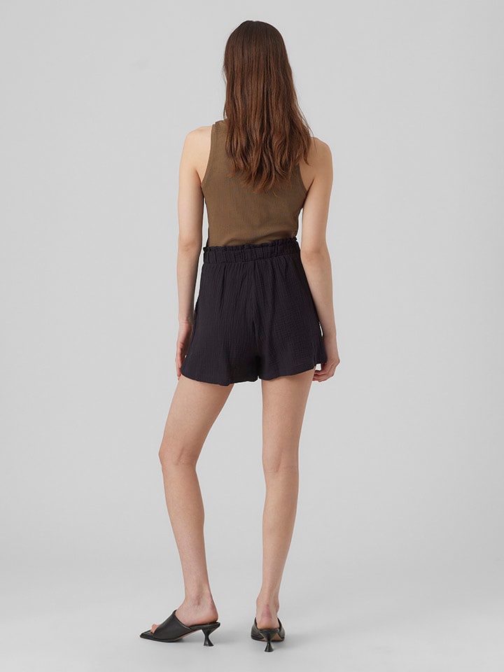 Vero Moda Shorts in Schwarz günstig kaufen