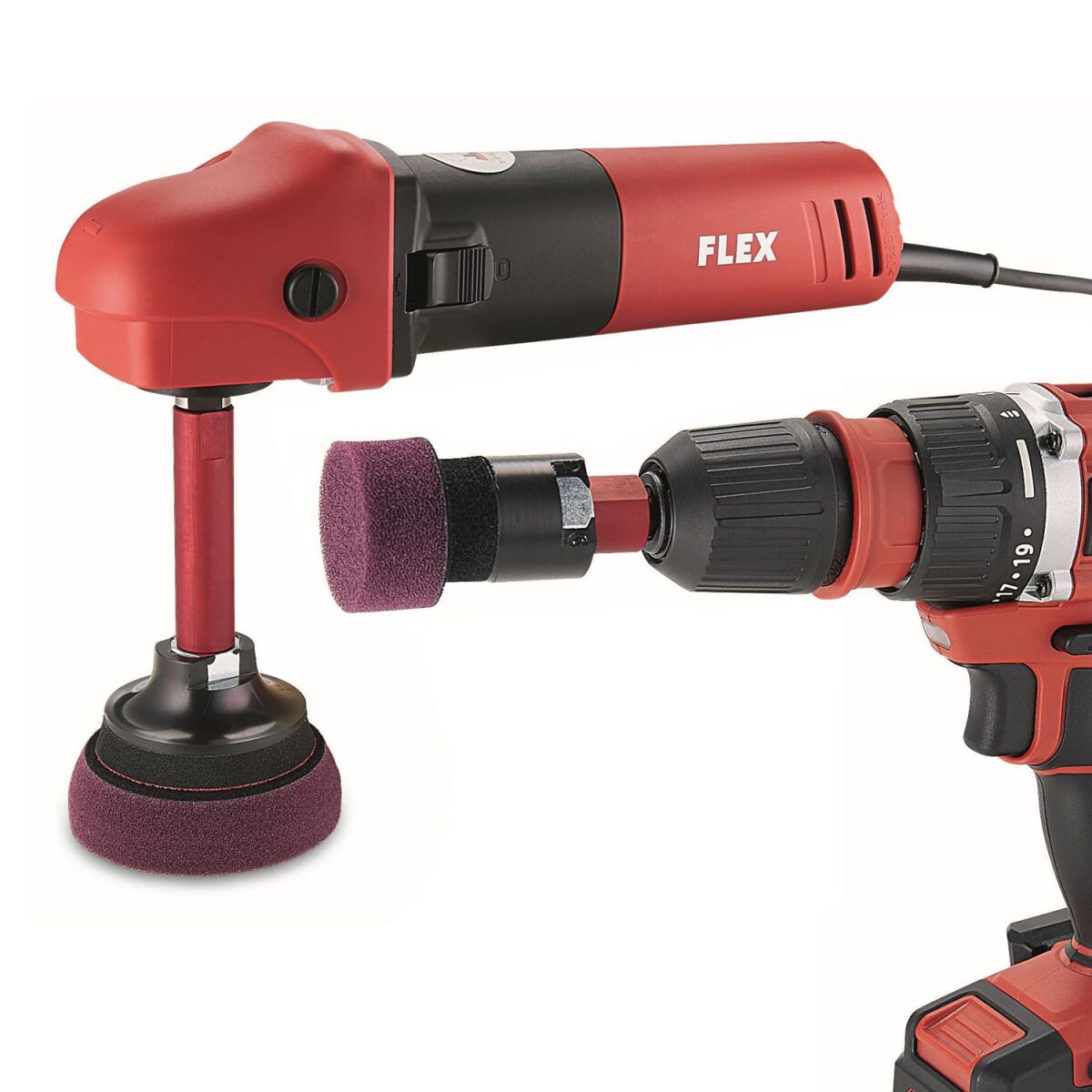 FLEX EXS M14 Verlängerungsset für Rotationspolierer
