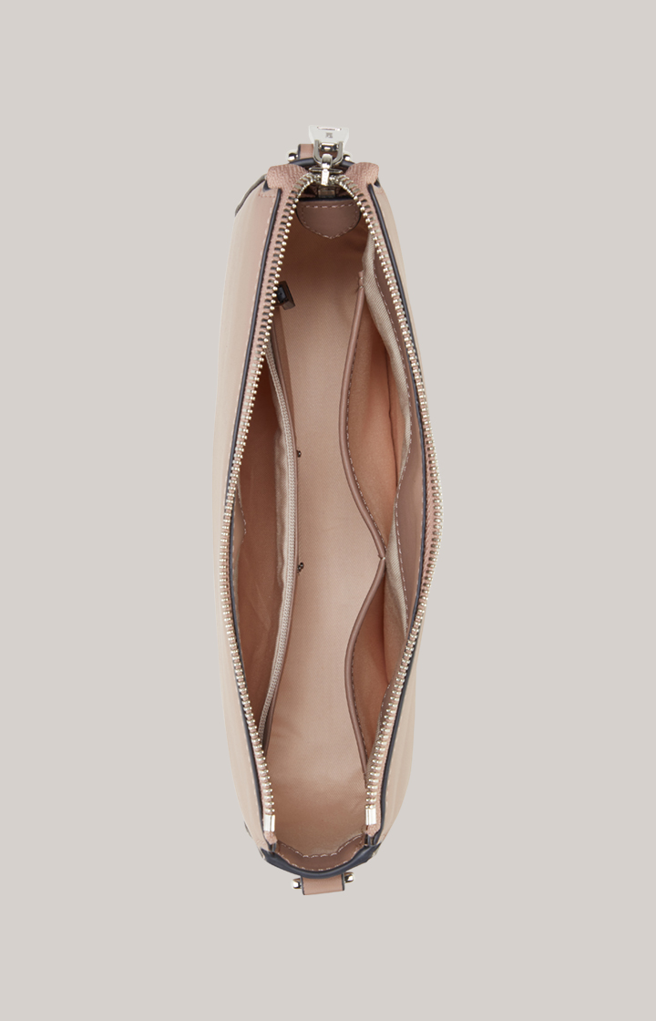 Leder-Schultertasche Sofisticato Jasmina in Mauve