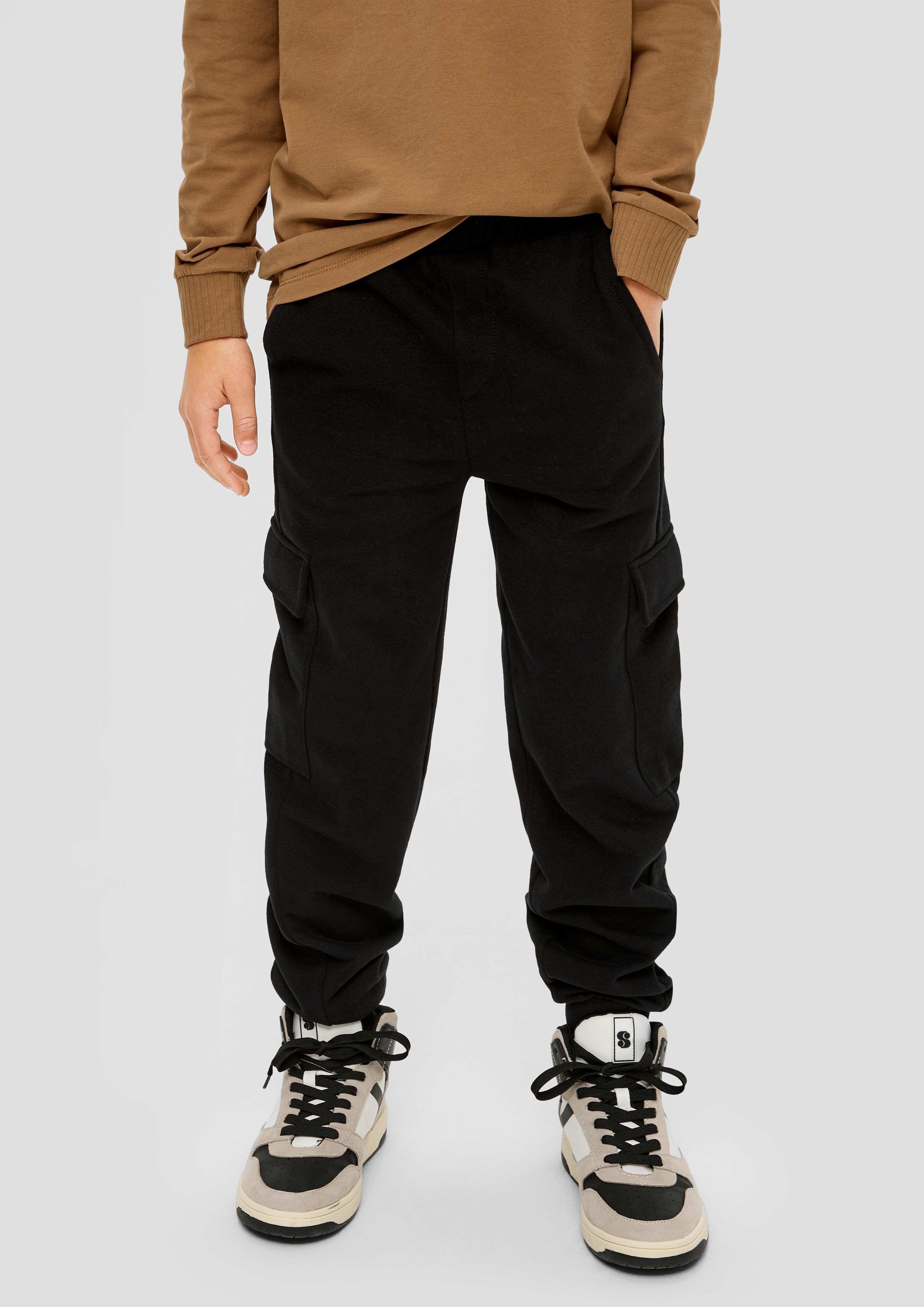 Loose: Jogginghose mit Cargotaschen  2137574-9999