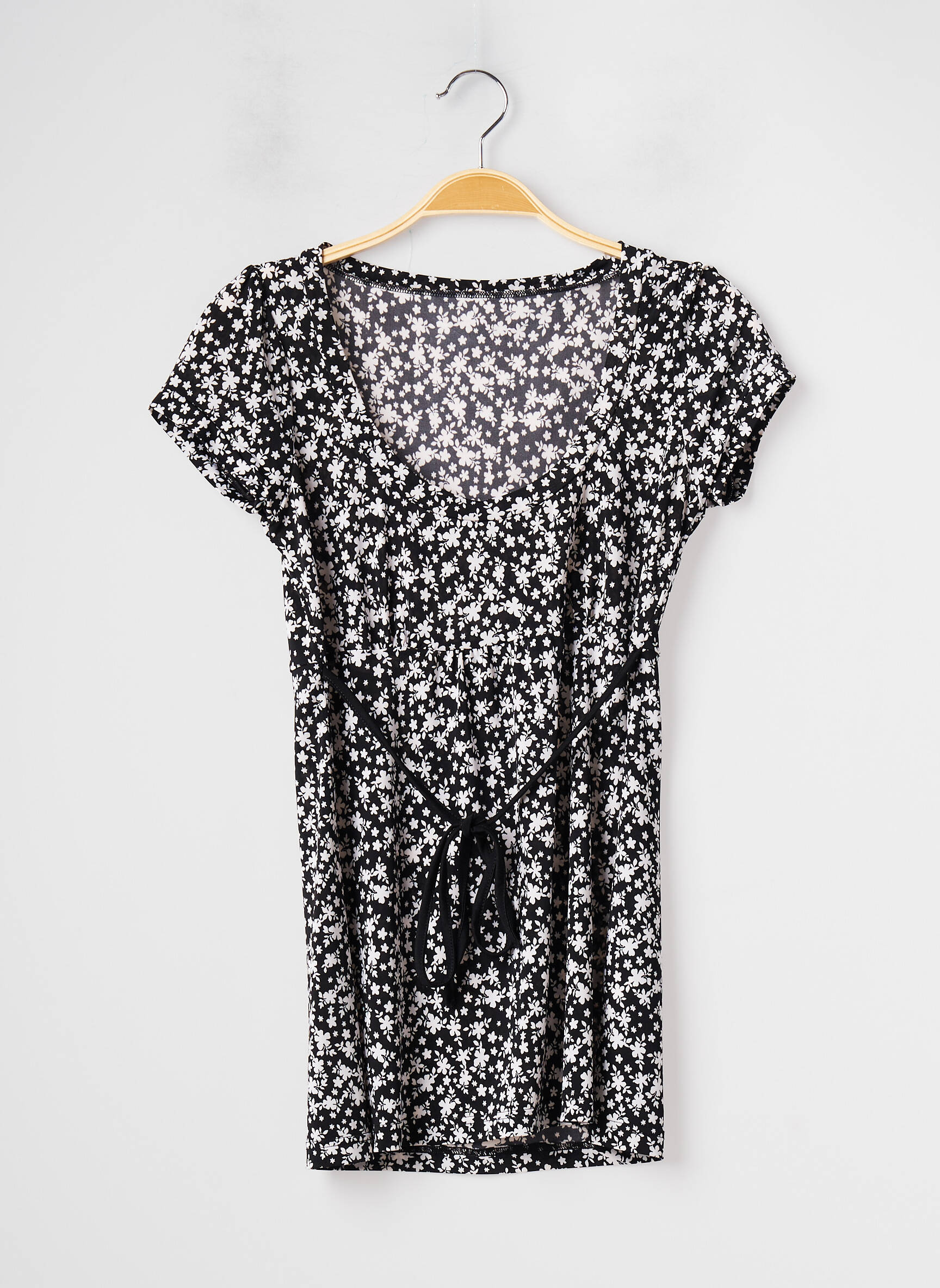 Sans Marque Tuniquemanchecourte Femme couleur noir