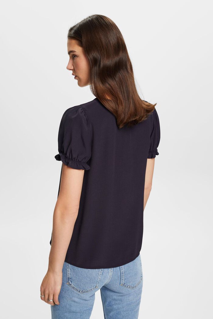 Bluse mit V-Ausschnitt