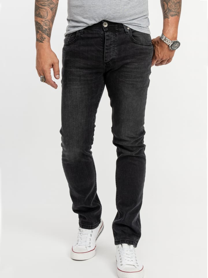 Rock Creek Jeans in Schwarz günstig kaufen