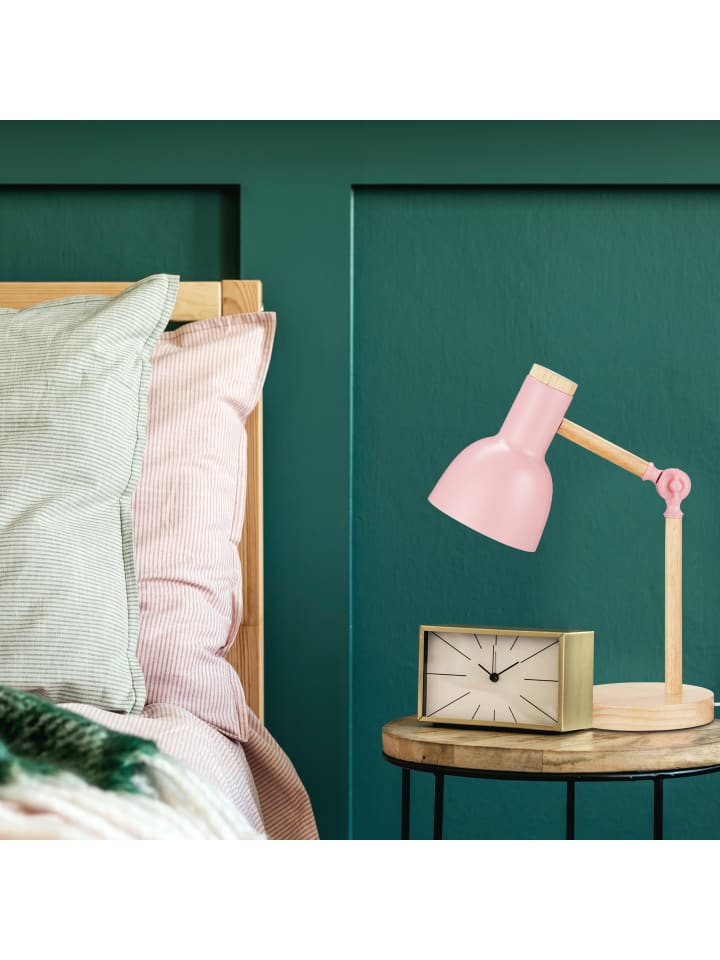relaxdays Schreibtischlampe in Rosa günstig kaufen onesize