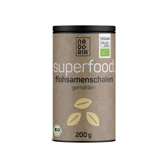 Naduria Bio Flohsamenschalen gemahlen 200G