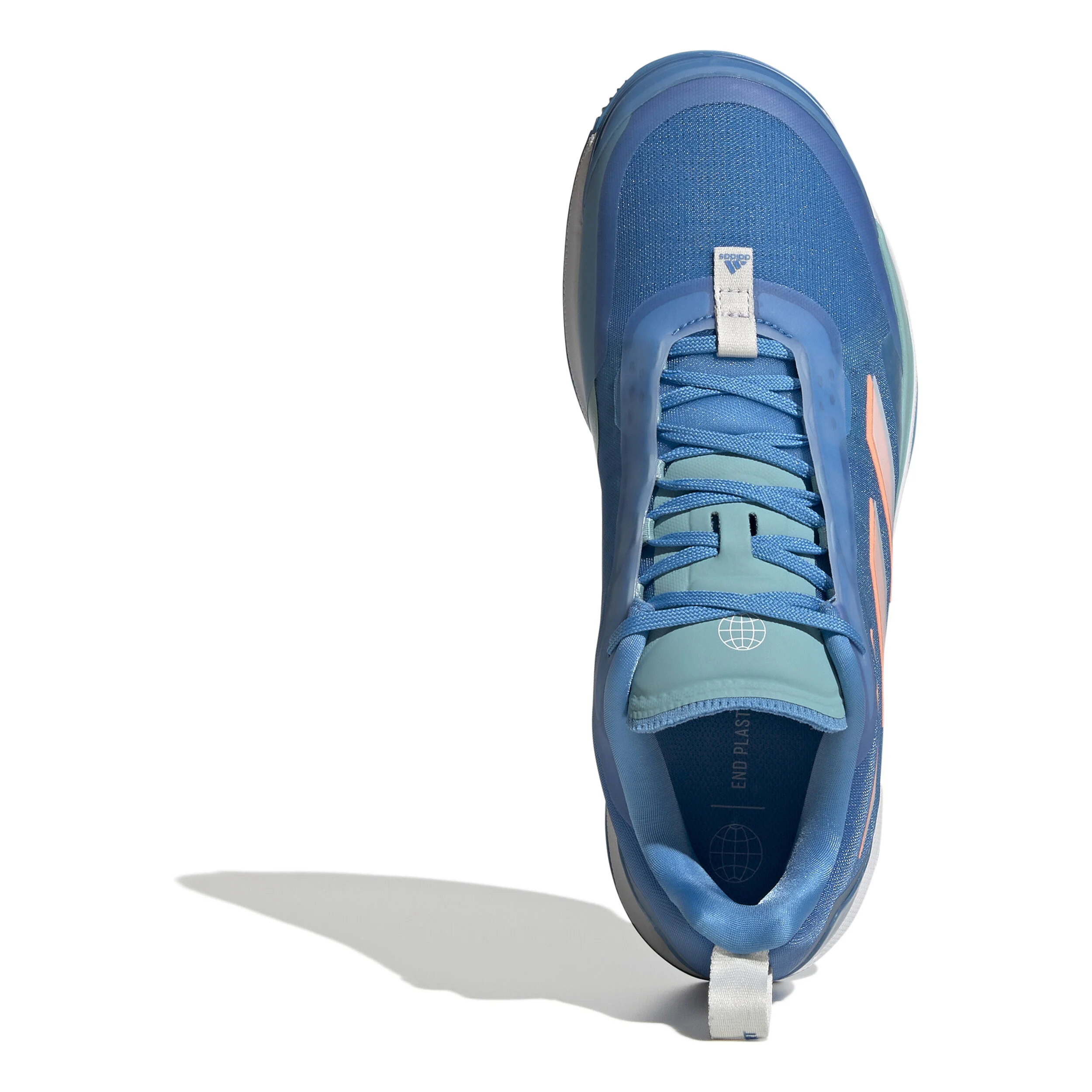 Avacourt Sandplatzschuh Damen - Blau, Weiß