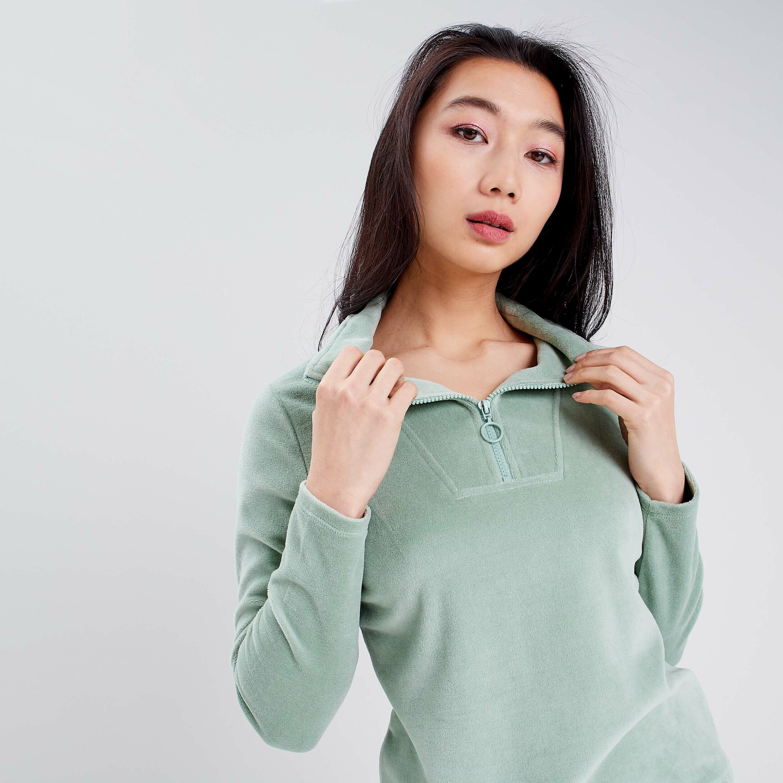 Haut de pyjama vert pastel femme | Cache Cache