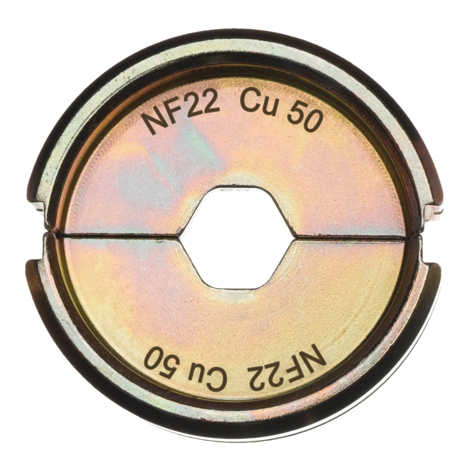 Accessori Milwaukee 4932451736 NF22 Cu 50 Ganasce di crimpatura 50mm2 per pinze a pressare M18 HCCT-201C