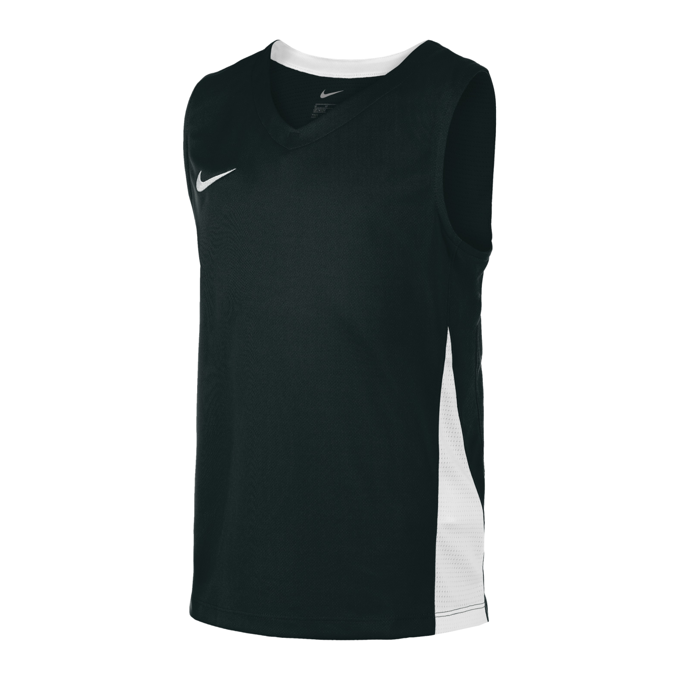 Nike Team Basketball Stock Trikot Schwarz F010