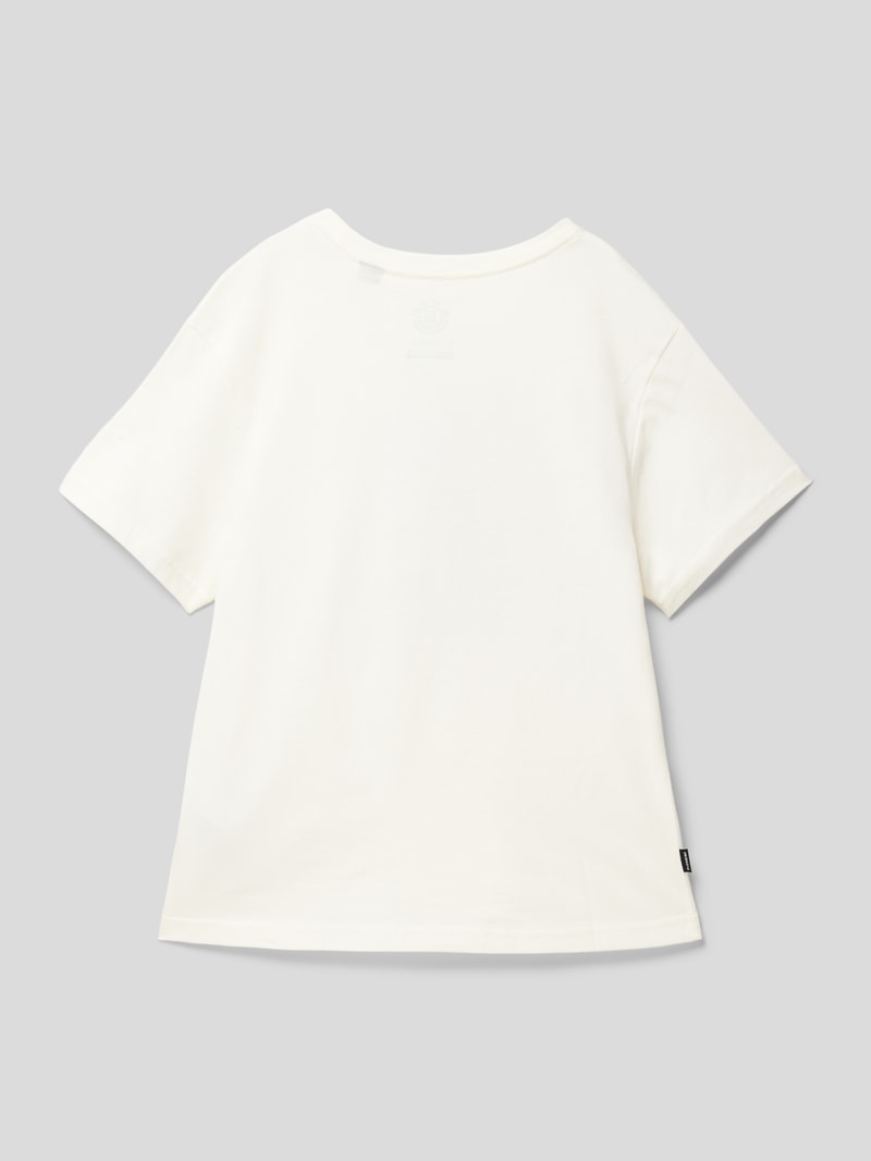 T-Shirt mit Motiv-Print Modell 'GORILLA' in offwhite
