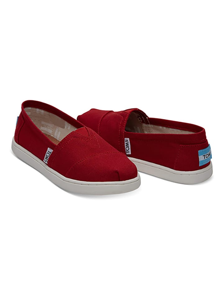 TOMS Slipper in Rot günstig kaufen