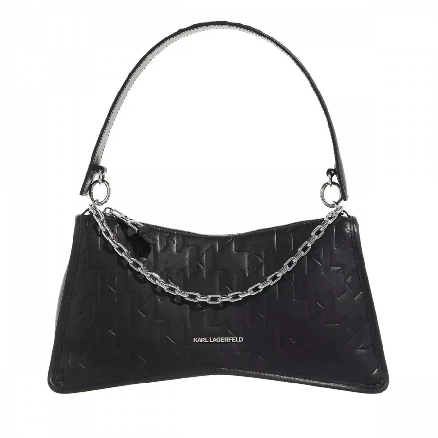 Karl Lagerfeld - Karl Lagerfeld Shoulder Bags Leder Black - schwarz