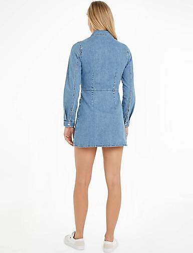 TOMMY-JEANS Damen Jeanskleid