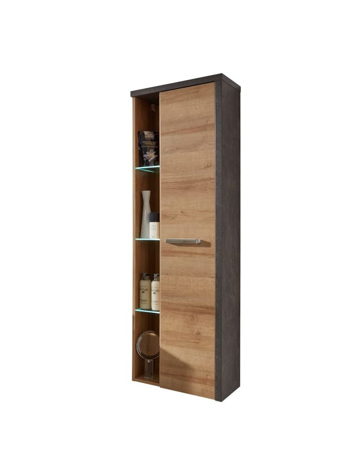 ebuy24 Badschrank Bay Eiche Dekor 48 x 31 cm günstig kaufen onesize