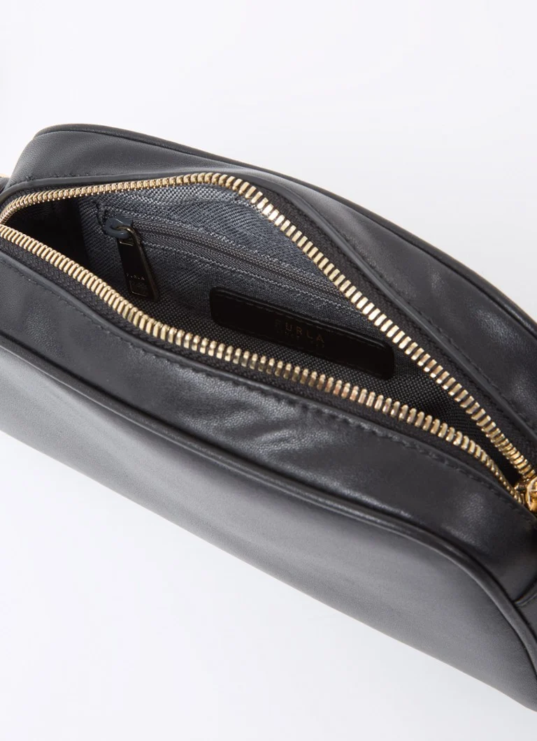 Kožená crossbody kabelka FURLA Goccia Mini