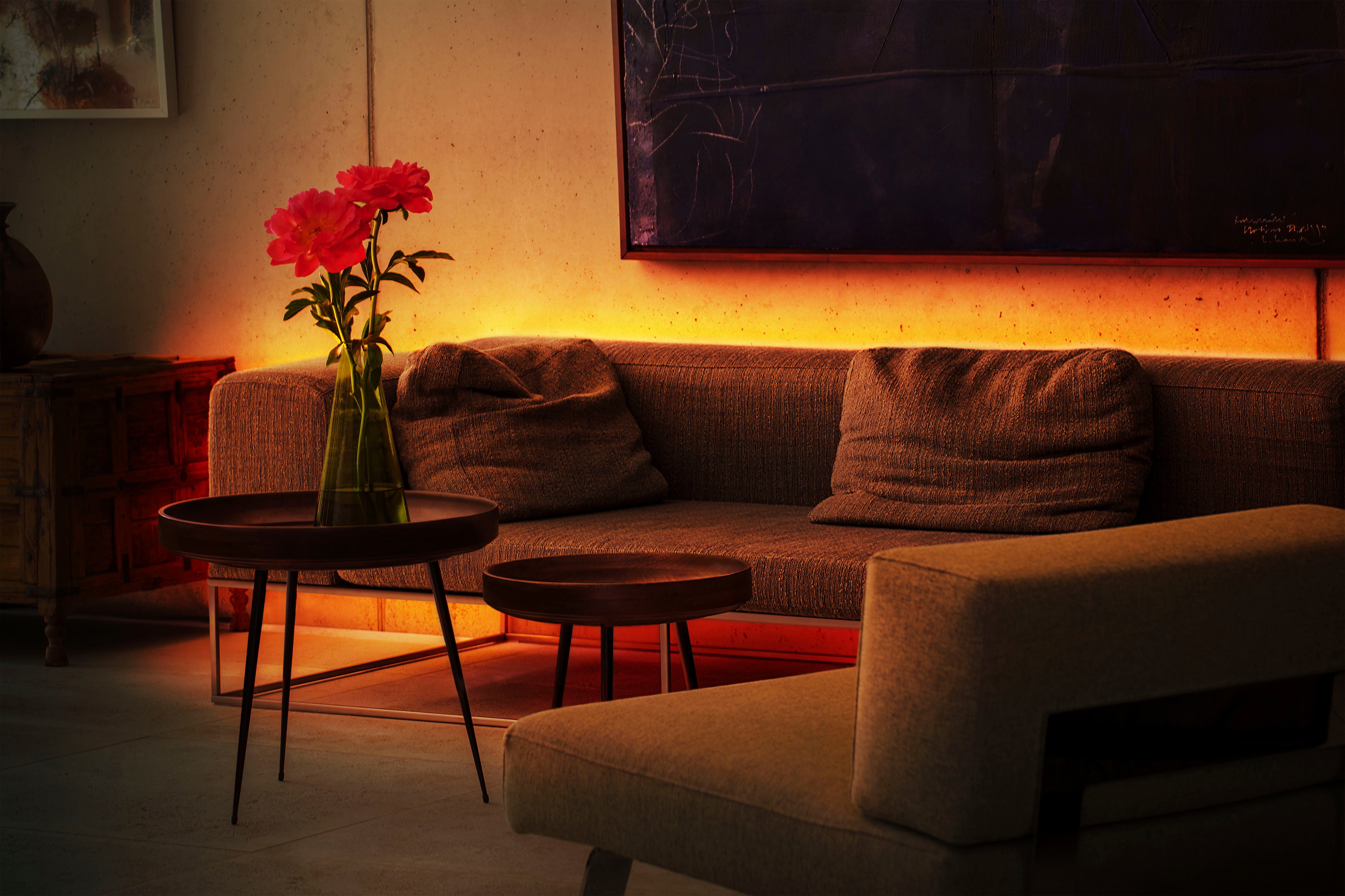 EVE LED Lichtleiste Light Strip, Dimmer, Farbwechsel, erweiterbar, LED fest integriert, Farbwechsler