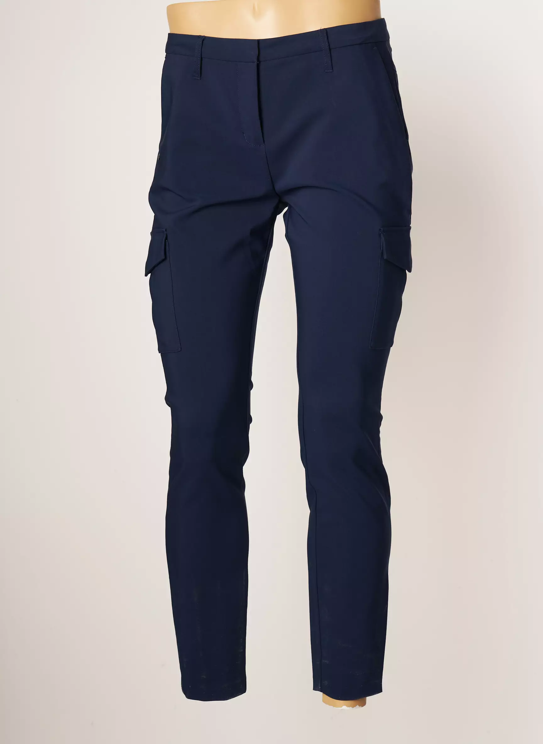 Sandwich Pantalon7 8 Femme couleur bleu