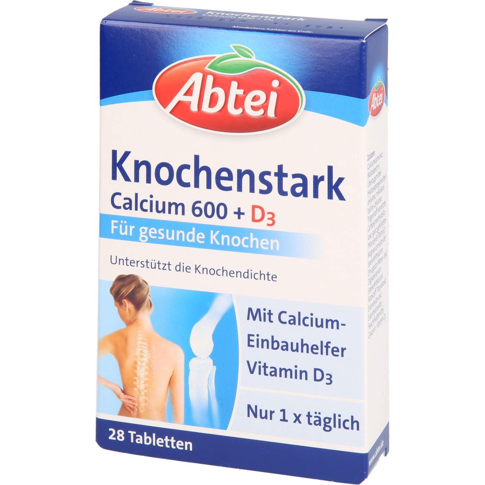 Knochenstark Calcium 600+D3 Tabletten