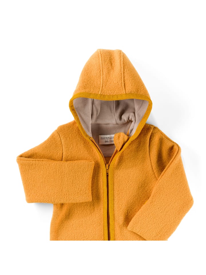 Hofbrucker Wollwalk Overall in Goldgelb günstig kaufen 62/68