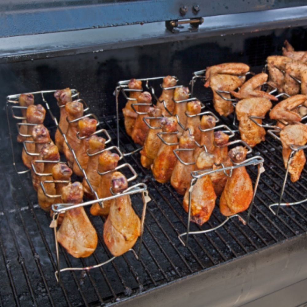 Orange85 Barbecue Hähnchenflügelhalter