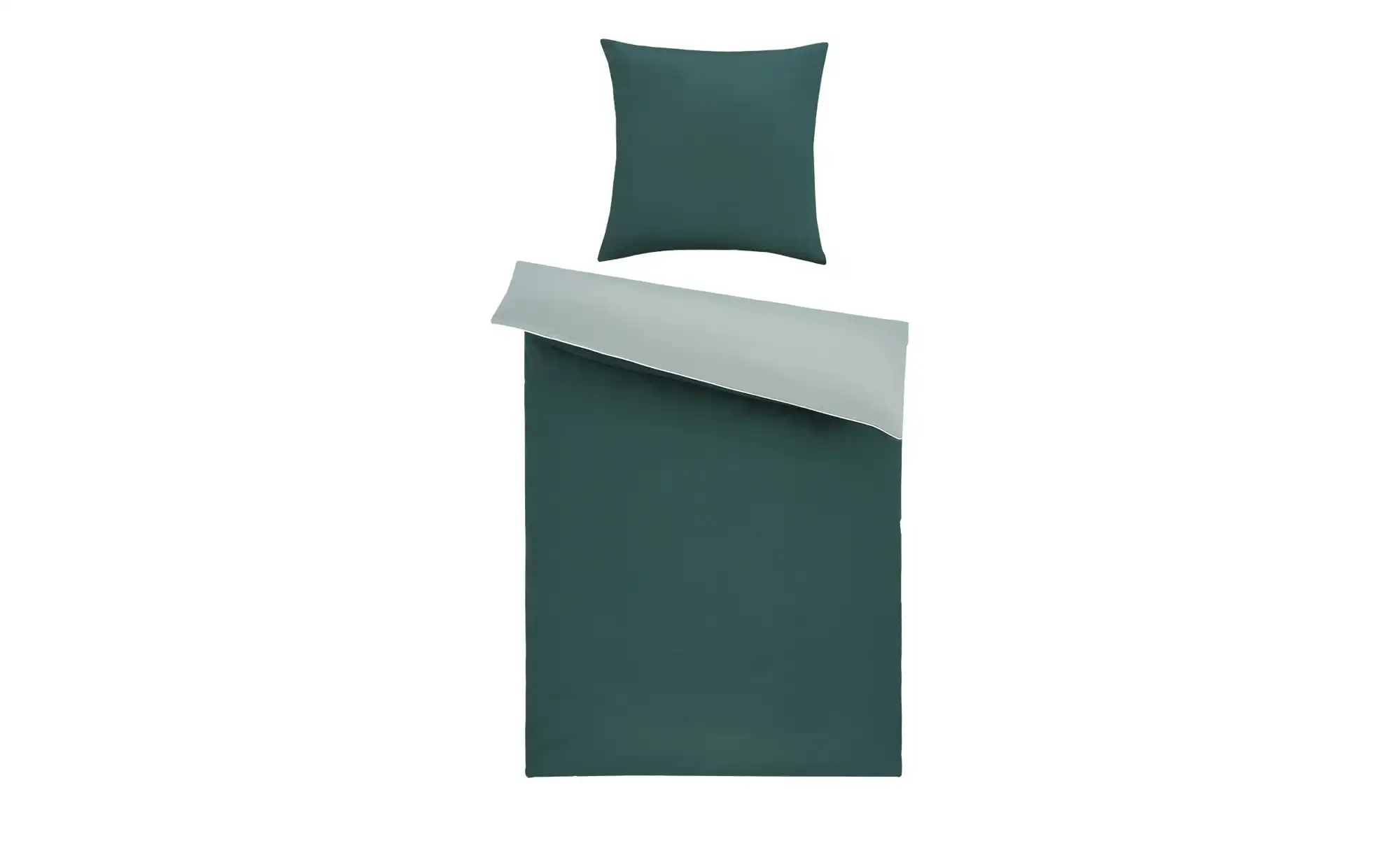 como Satin Wende-Bettwäsche Satin Piping