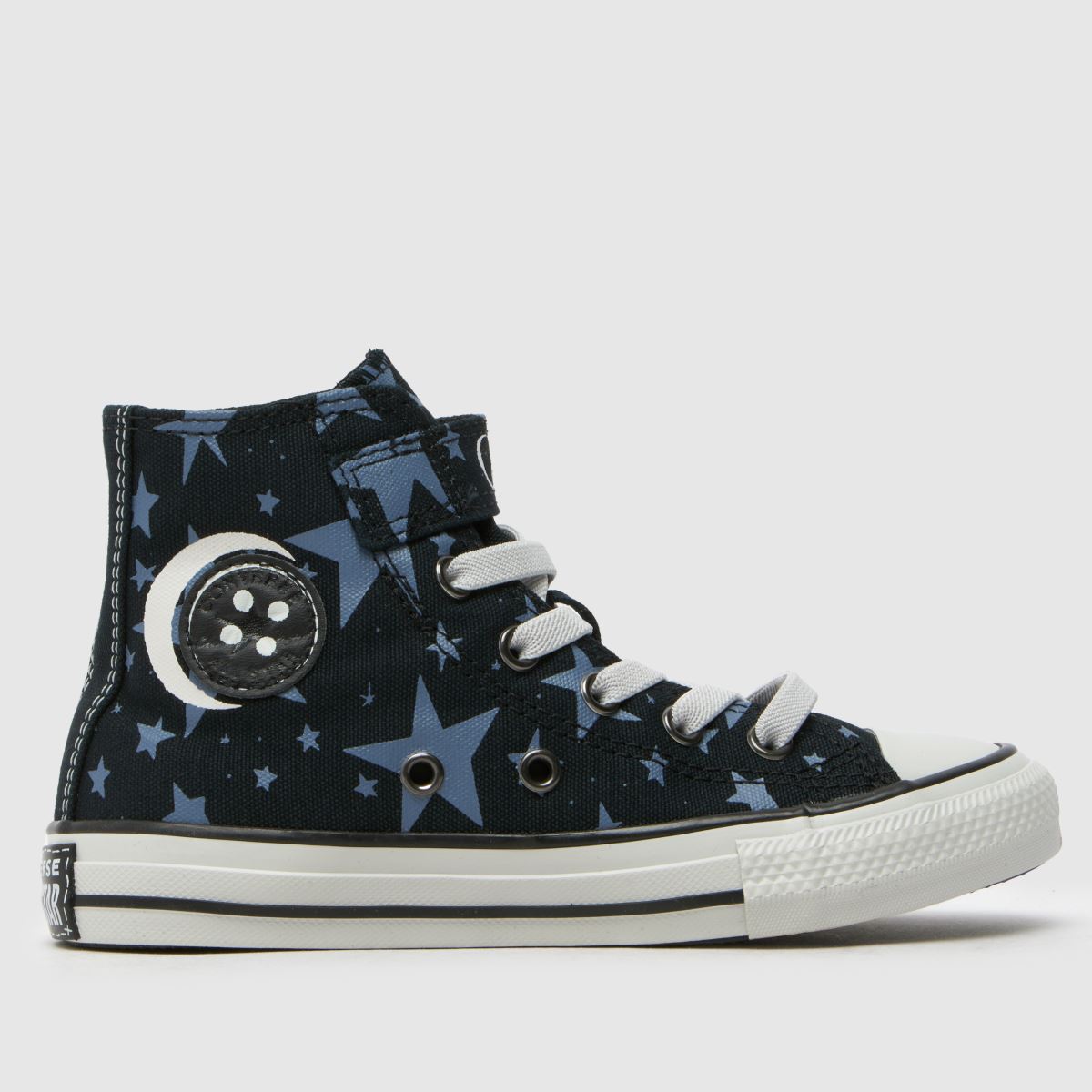 Converse fekete multifunkciós All Star Hi 1V coraline lány junior tornacipő