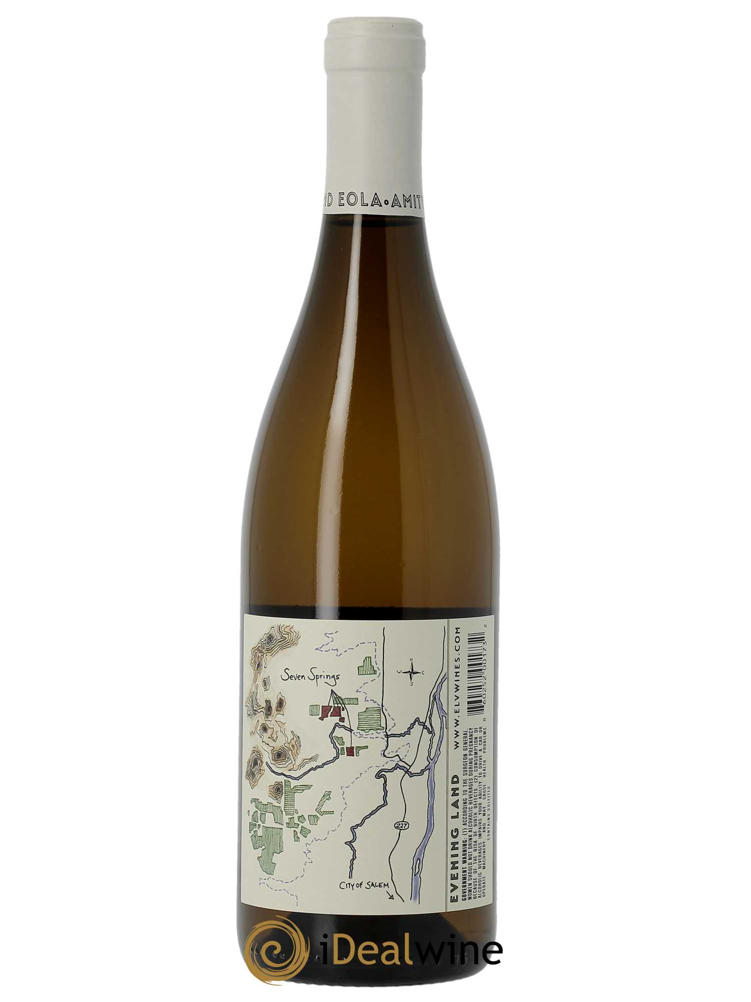 Eola-Amity Hills Seven Springs Chardonnay Evening Land - Rajat Parr  2022 - Lot de 1 Bouteille