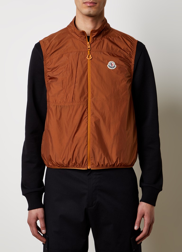 Canotta senza maniche Moncler Arashi con logo