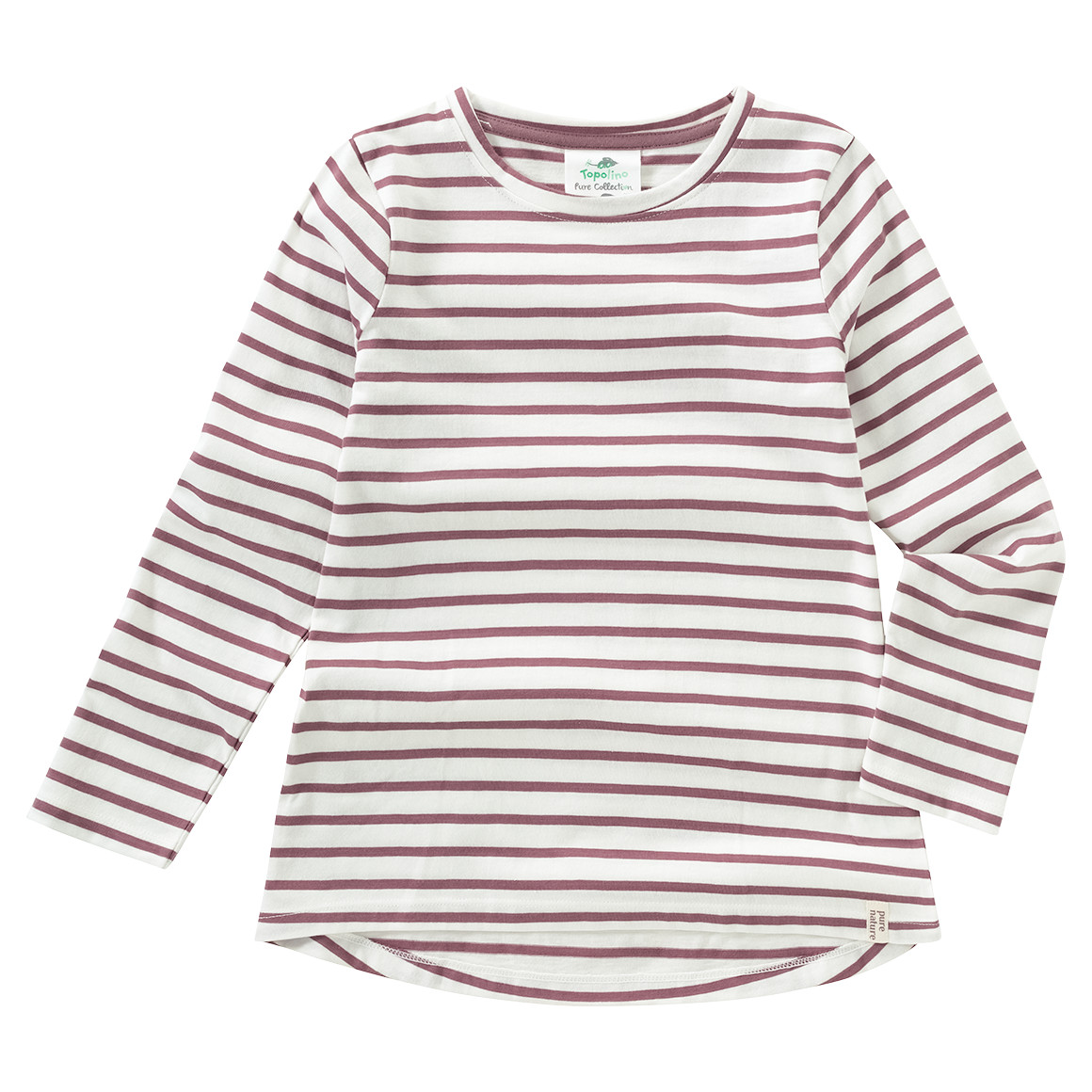 2 Mädchen Langarmshirts im Set