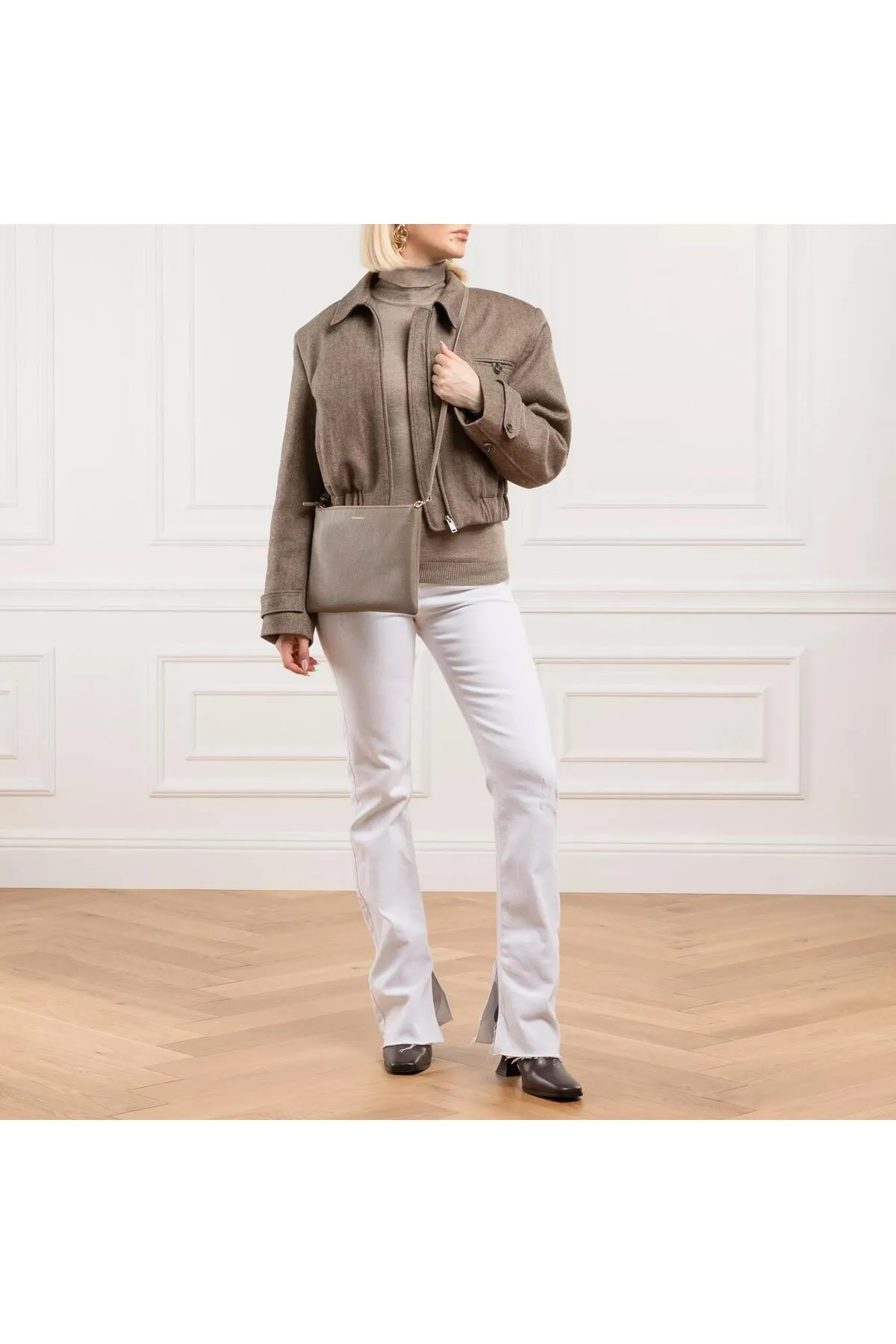Coccinelle  Beste Umhängetasche Warm Taupe