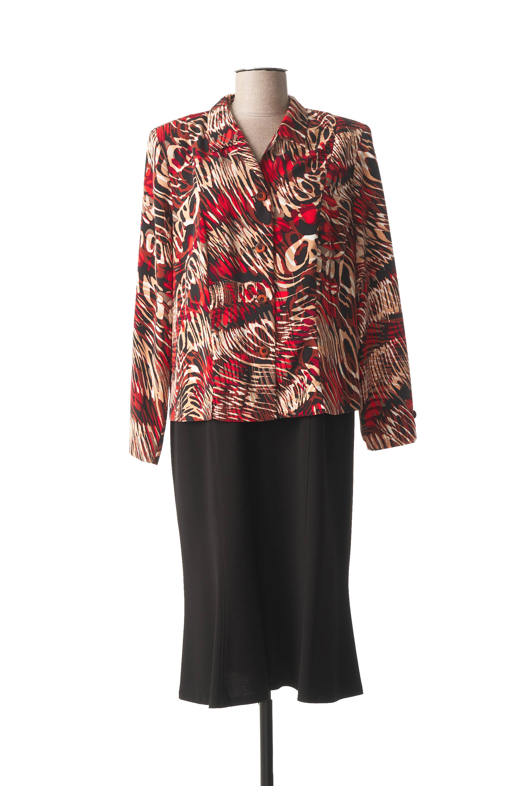 France Rivoire Ensembles Robe Femme couleur rouge
