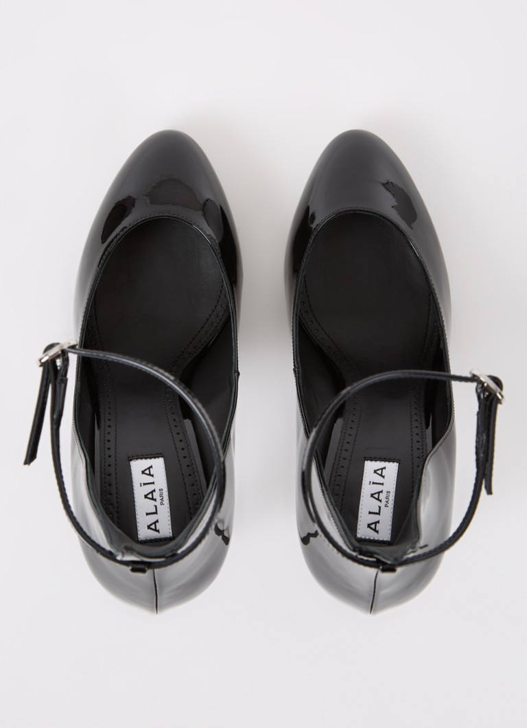 Alaïa Pump -korkokengät lampaannahkaa lakatulla viimeistelyllä
