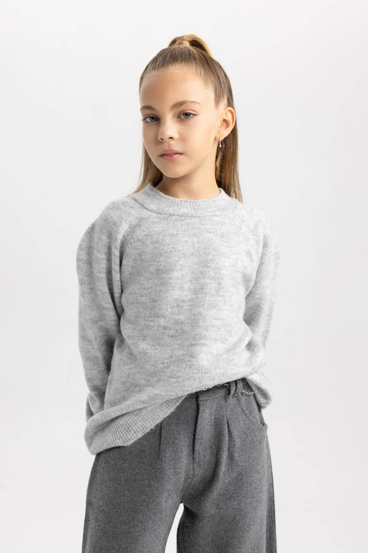DeFacto  Pullover mit Rundhalsausschnitt für Mädchen A2294a823wn