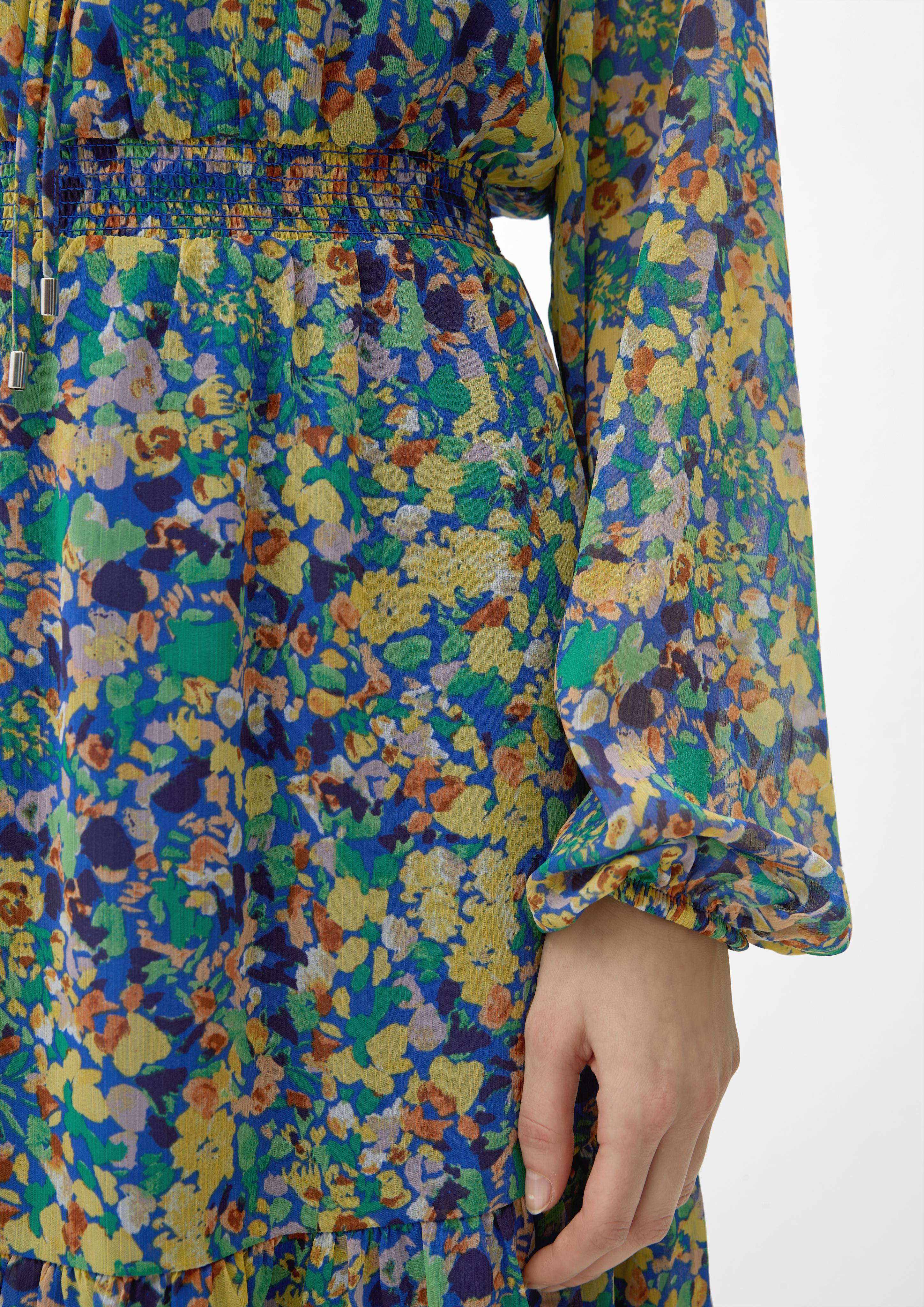 Kleid mit Tunika-Ausschnitt  2124641-55A0