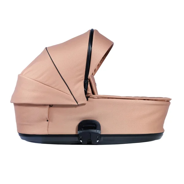 Nordbaby Active Lux stroller set copper beige, chrome frame