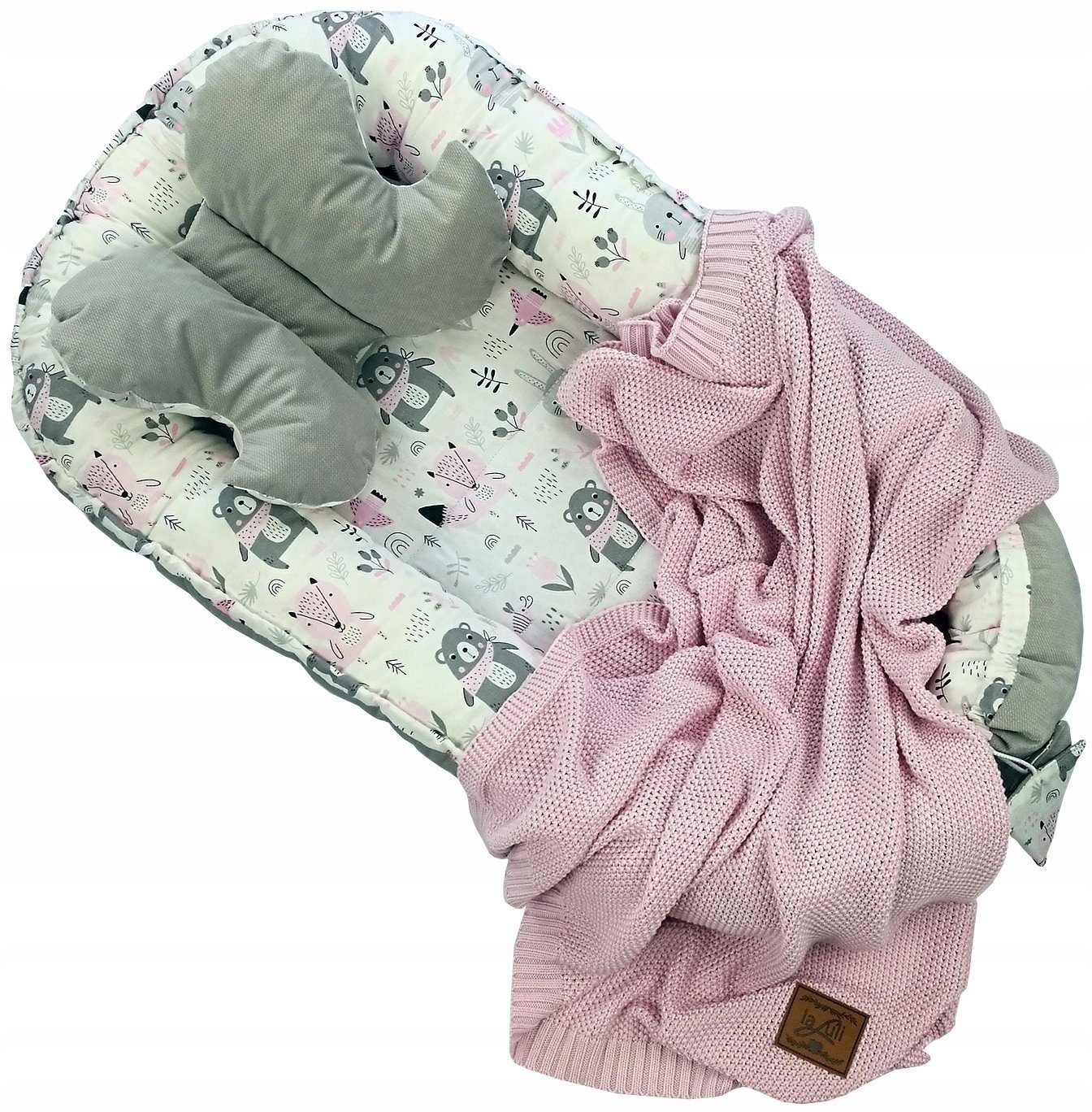Pamek Babybett Babybett Babynestchen 10in1 Babynest Kinderbett Kokon zum schlafen, Made in Europe