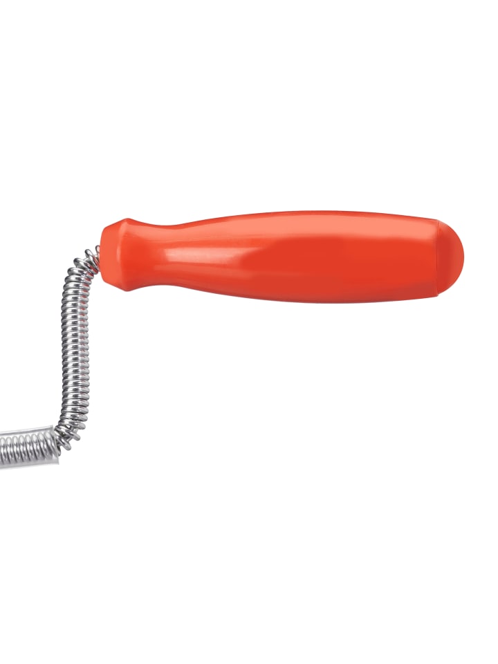 relaxdays Rohrreinigungsspirale in Silber/ Rot - 15 m günstig kaufen onesize