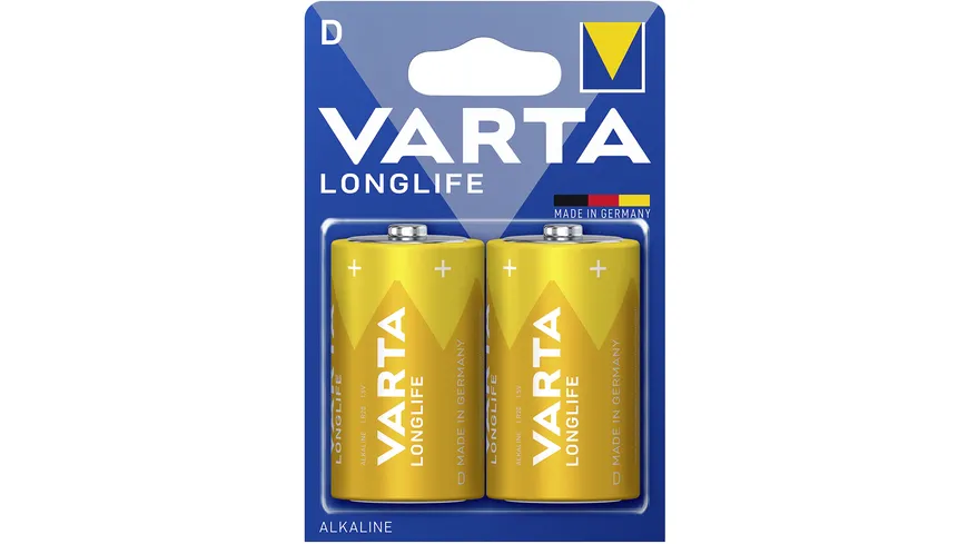 VARTA LONGLIFE Mono D LR20 Blister 2