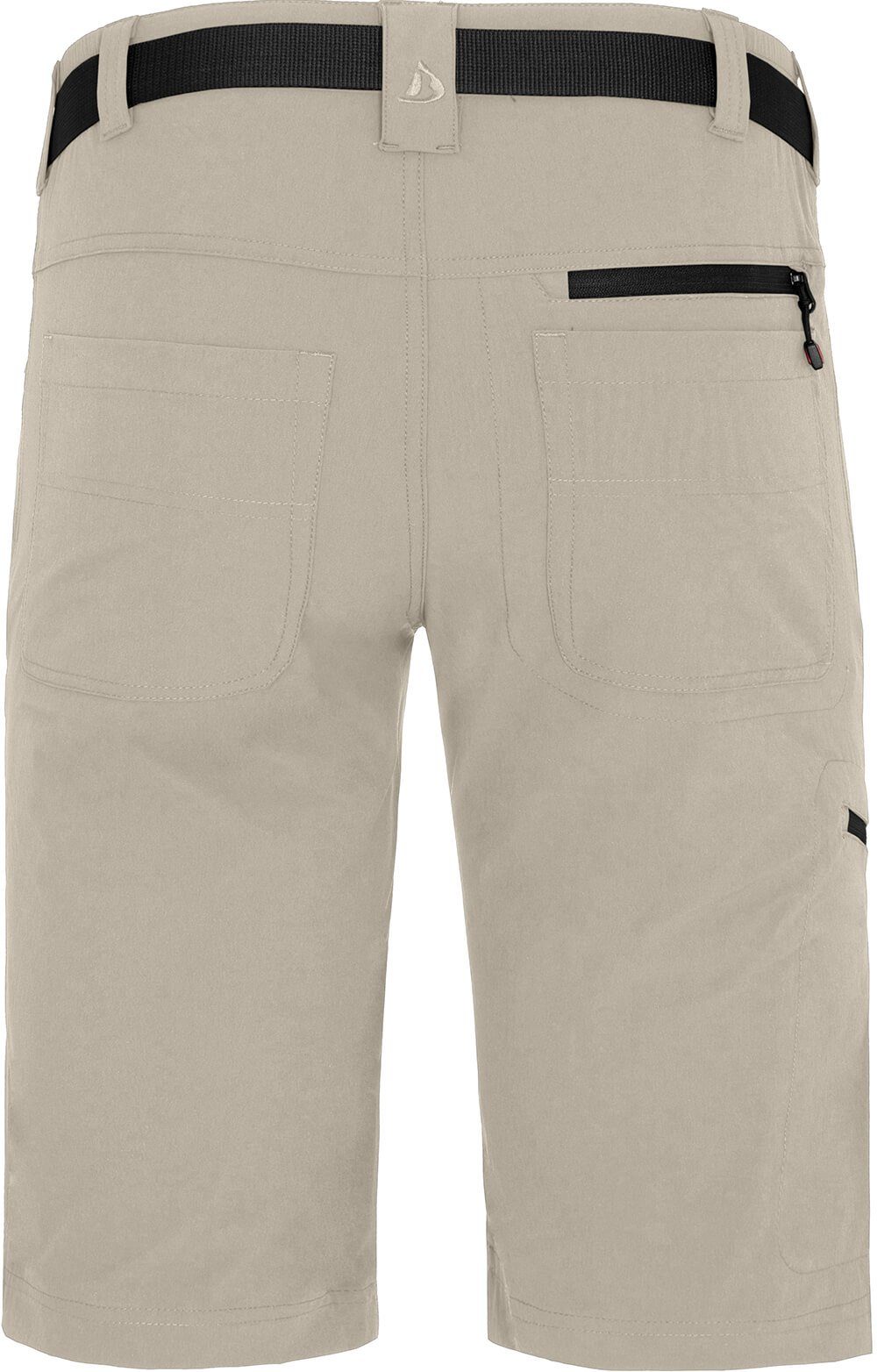 Bergson Outdoorhose REDWOOD BERMUDA Herren Wandershorts, vielseitig, pflegeleicht, Normalgrößen, beige