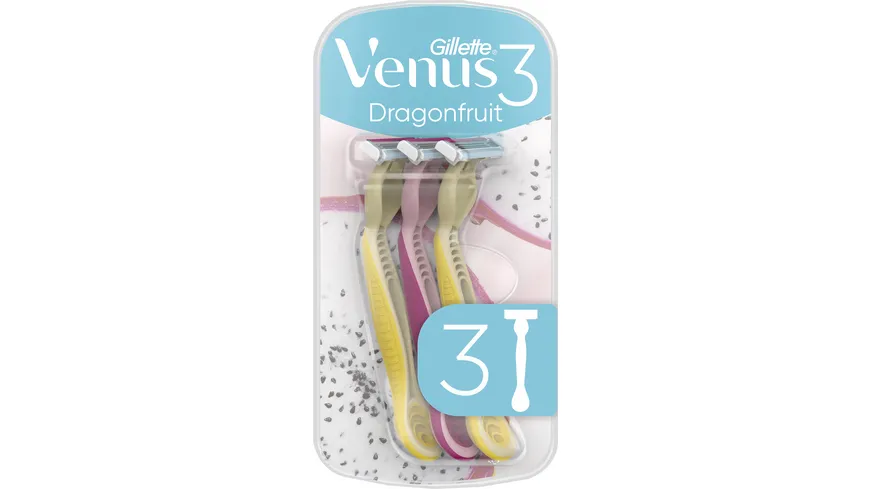 Gillette Venus Rasierer 3 Dragonfruit