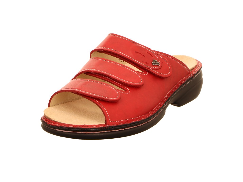 FINN COMFORT Pantoletten rot Kos
