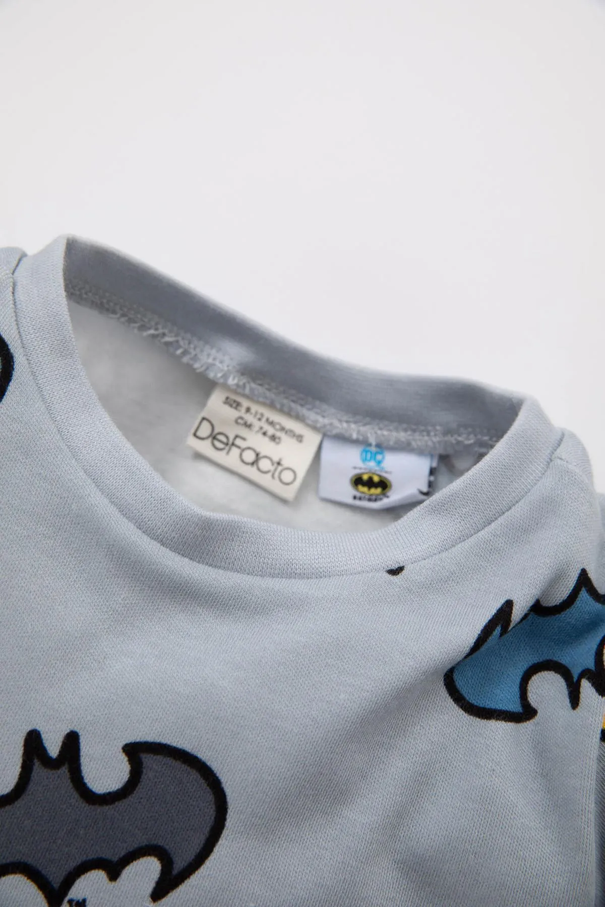 DeFacto  Batman-Pyjama-Set mit langen Ärmeln für Babys
