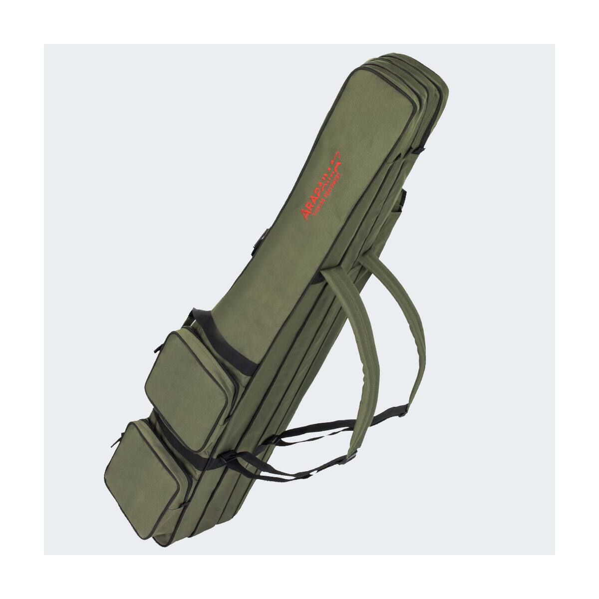 Arapaima Fishing Equipment Rise Oliv 210 cm 3-Fach Rutentasche