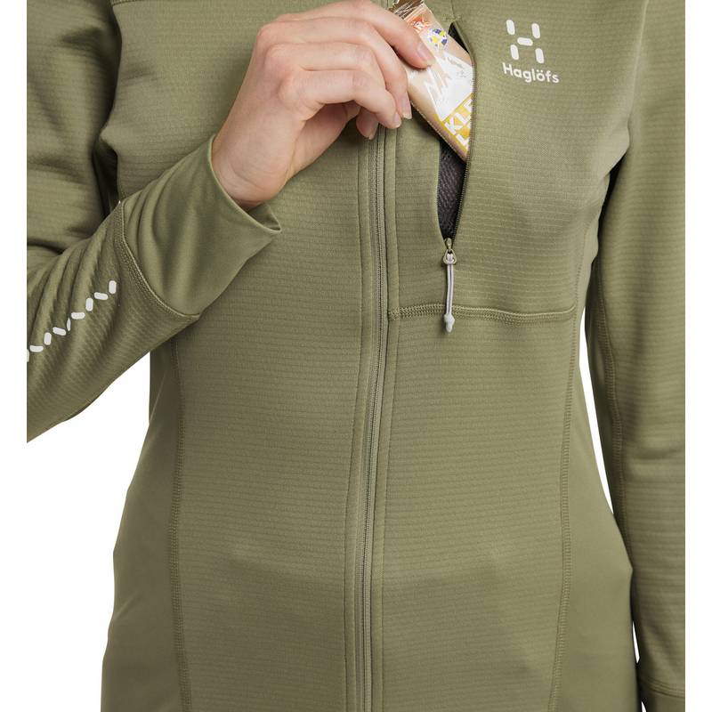 Haglöfs L.I.M Mid Multi Hood Fleecejacke Damen