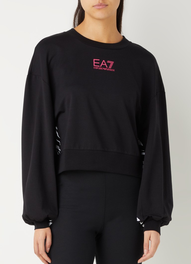 Trening Emporio Armani cu logo și imprimeu zebră