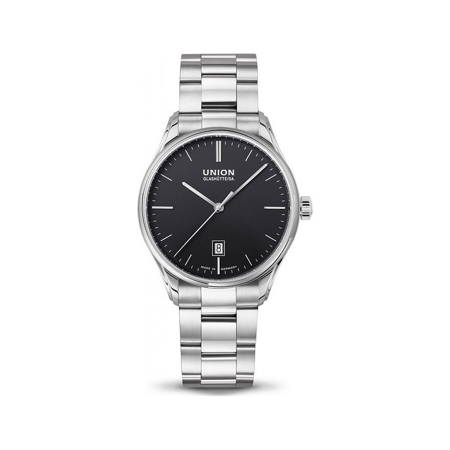 Union Glashütte Herrenuhr Viro Datum 41 mm
