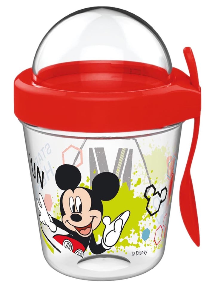 Geda Labels Müslibecher Mickey in Rot - 10x10x15cm günstig kaufen onesize